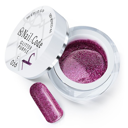 [C026] Glitter Purple 5ml