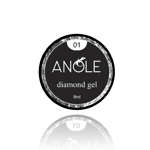 [DG01] Diamond Gel 01 Silver 8ml