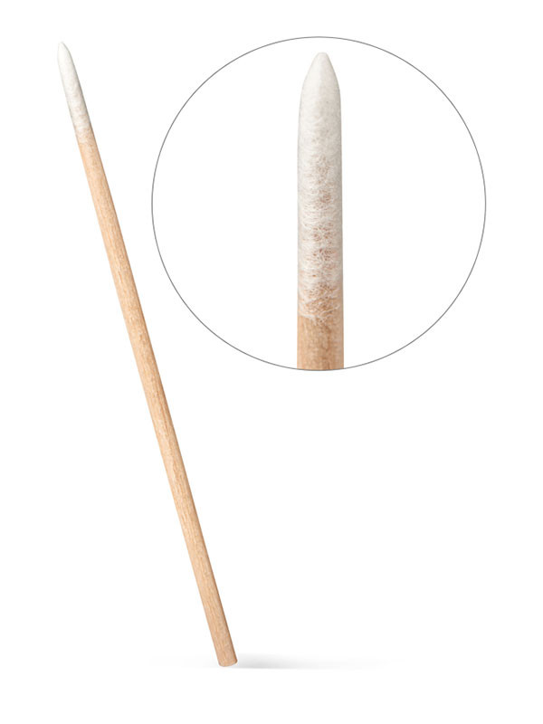 Cottonies wooden sticks with pointed cotton tip