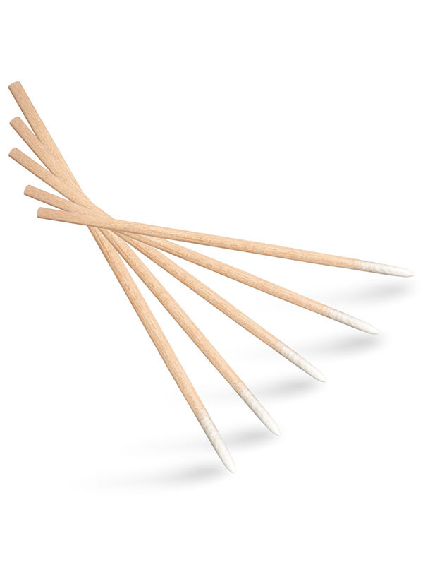 Cottonies wooden sticks with pointed cotton tip