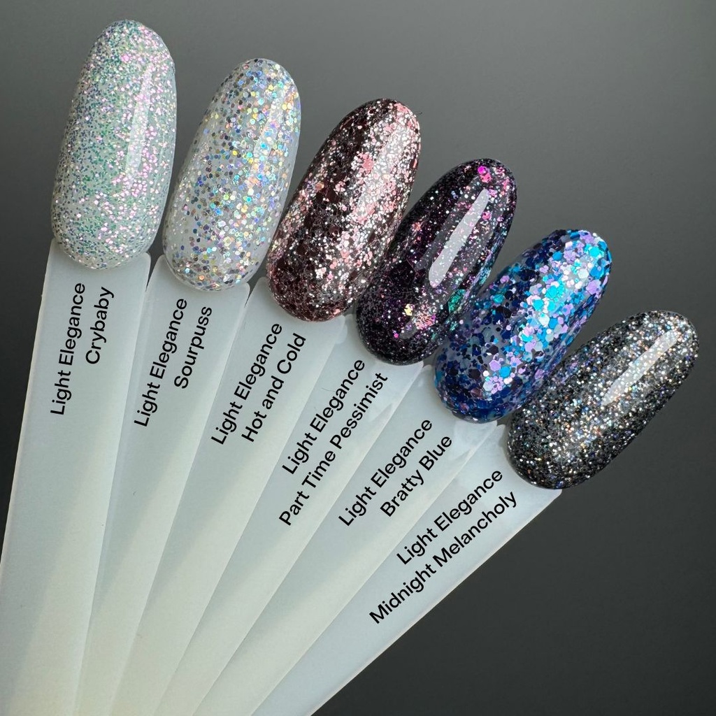 P+ Moody Glitter Collection