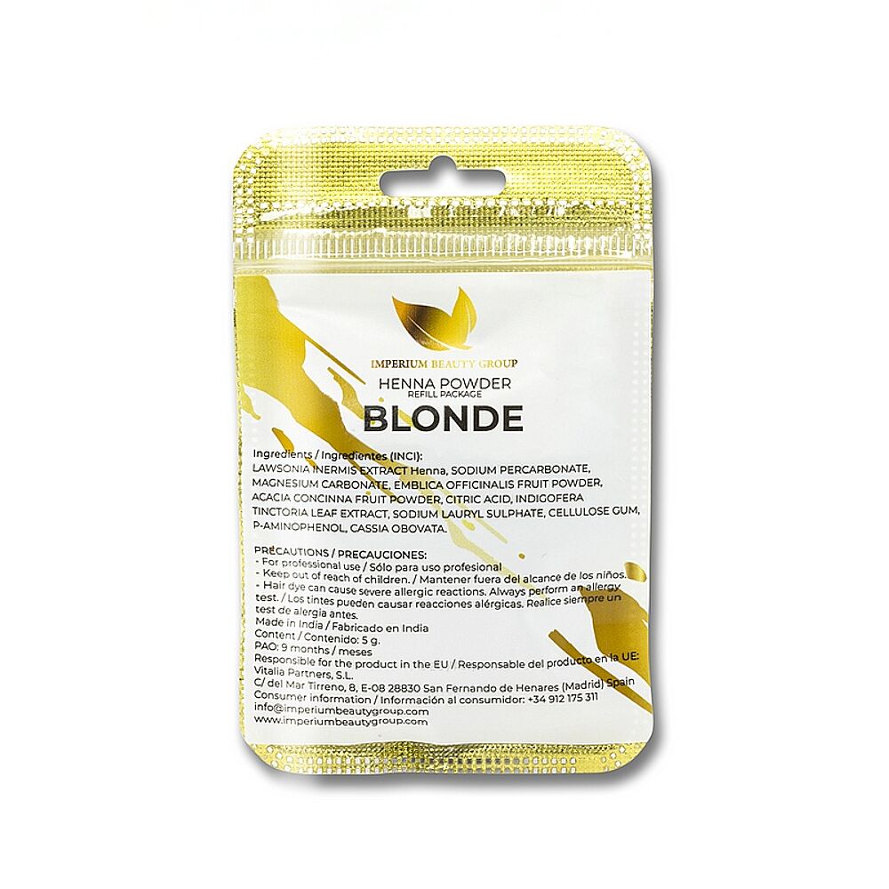 Henna Capsules 10Pcs - Blonde - Product Image 2