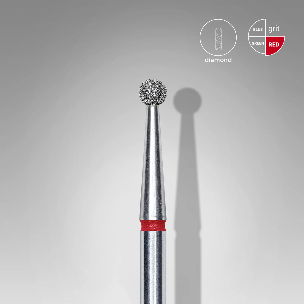 Diamond Bit Ball Red 2,5mm