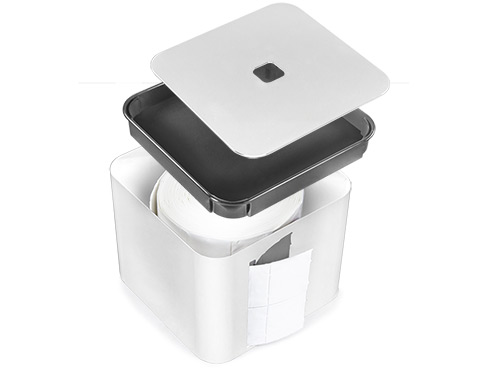Nail Wipe Box - Cube