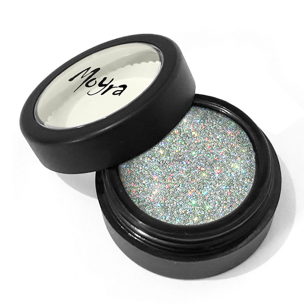 Glitter Powder 04 Holographic Silver