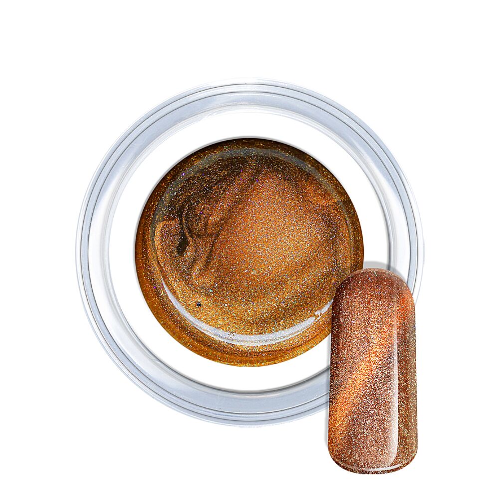 Cat-Eye Metallic Orange