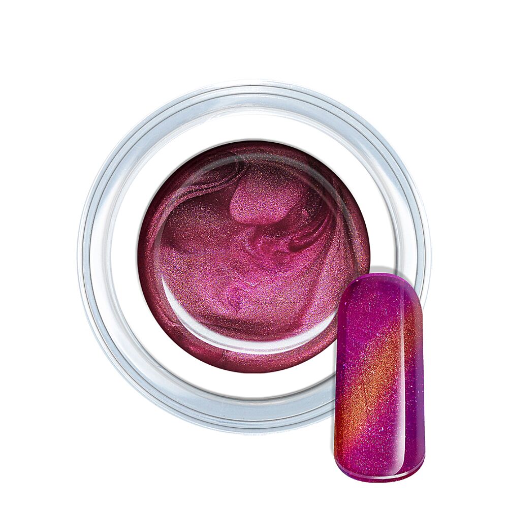 Cat-Eye Metallic Hibiscus