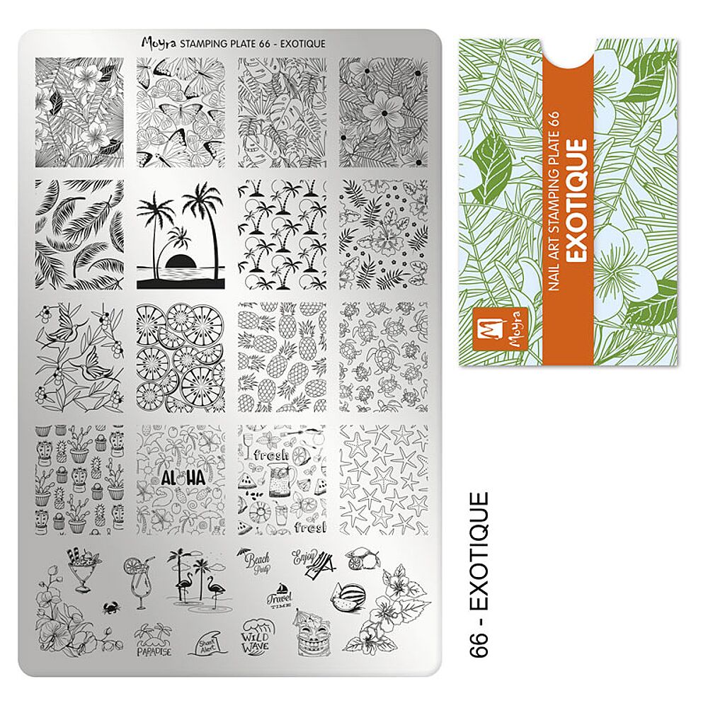 Stamping Plate Exotique