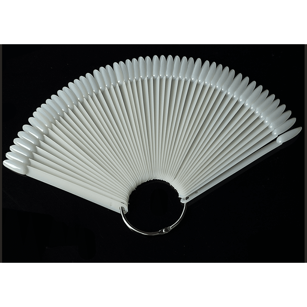 Polish Wheel Oval Tips 50pcs Natural