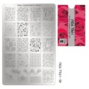Stamping Plate I Fill You