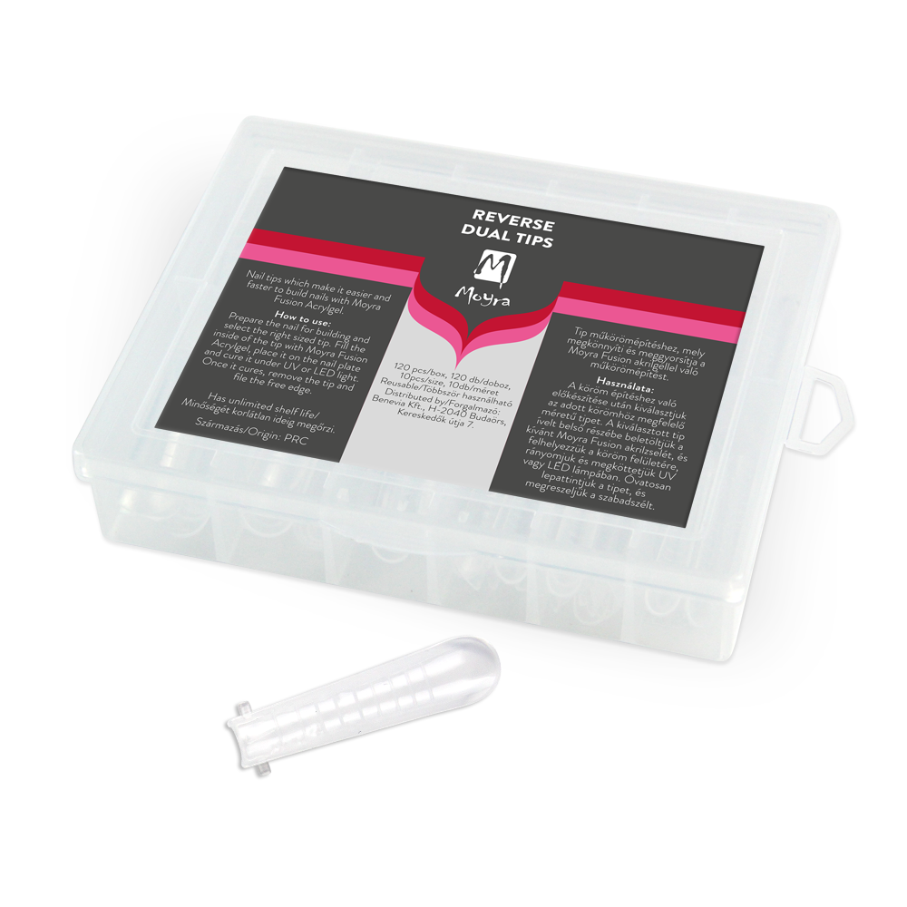 Reverse Tip Box No.01 Square Shape (Upper Forms)