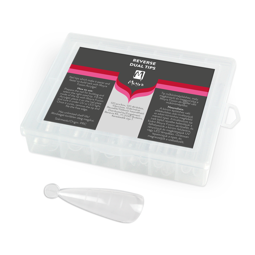 Reverse Tip Box No.04 Salon Stiletto (Upper Forms)