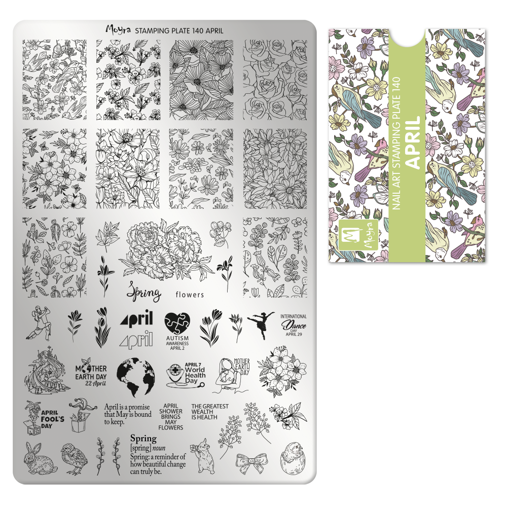 Stamping Plate April