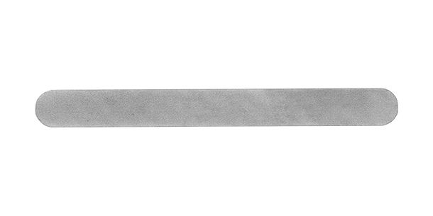 Nail File Double-Sided Stainless Steel 13cm
