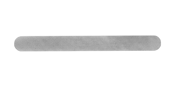 Nail File Double-Sided Stainless Steel 13cm