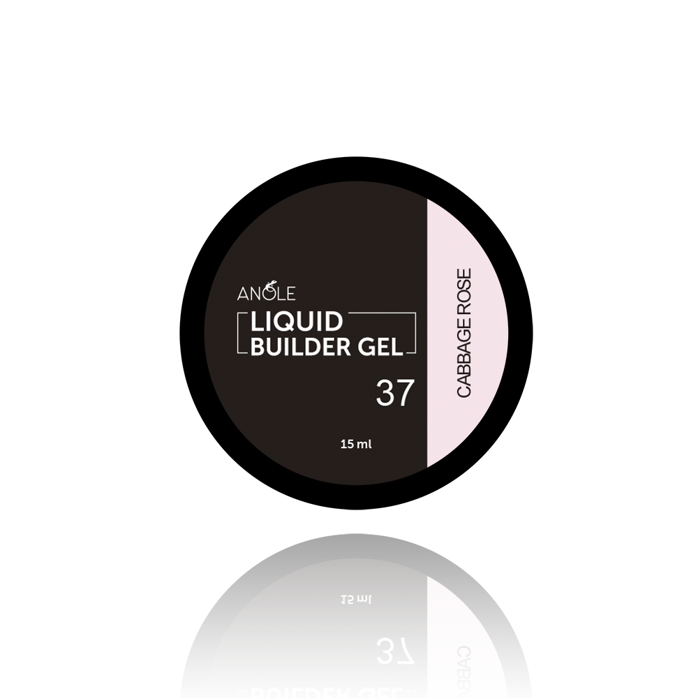 Liquid Builder Gel 37 Cabbage Rose 15ml
