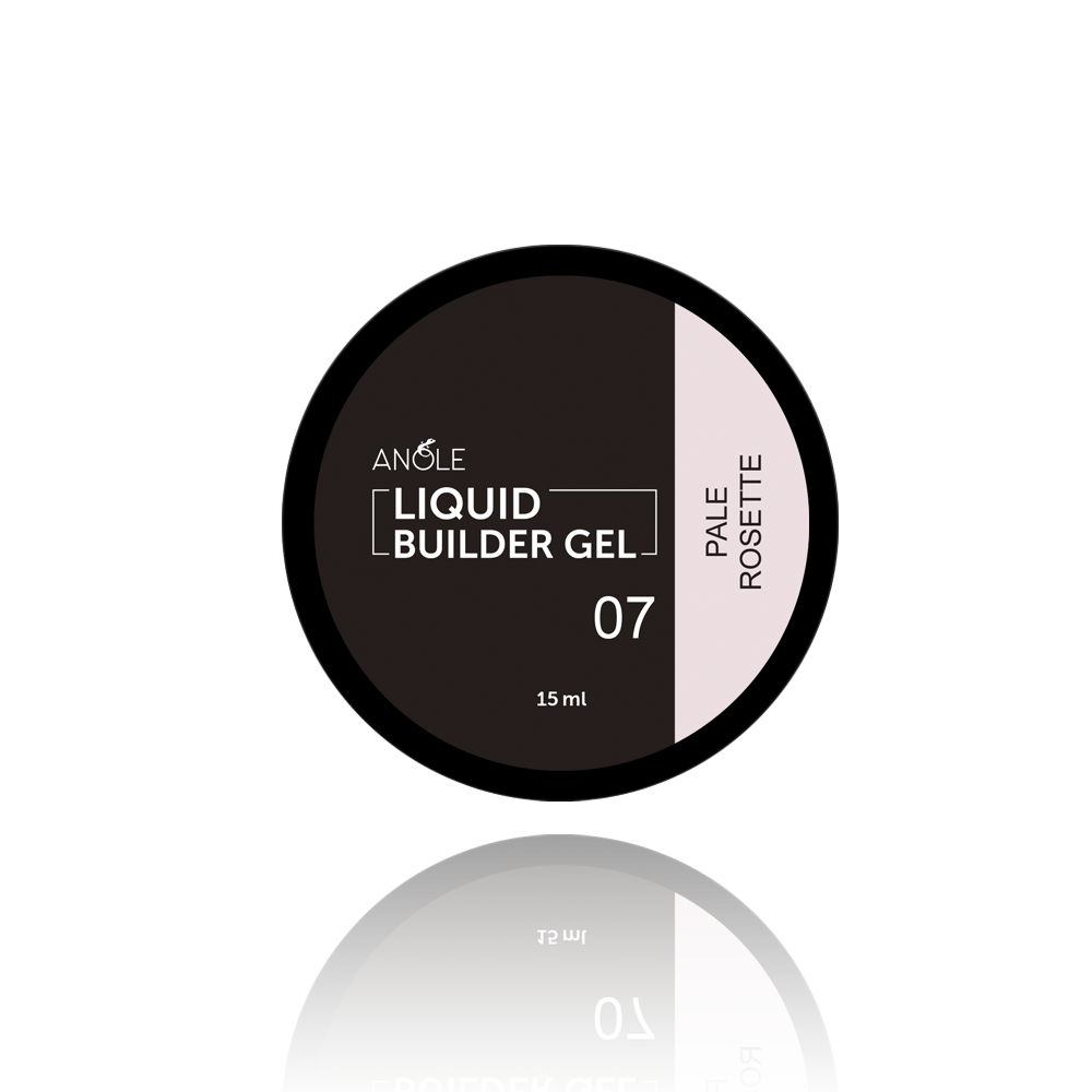 Liquid Builder Gel 07 Pale Rosette 15ml