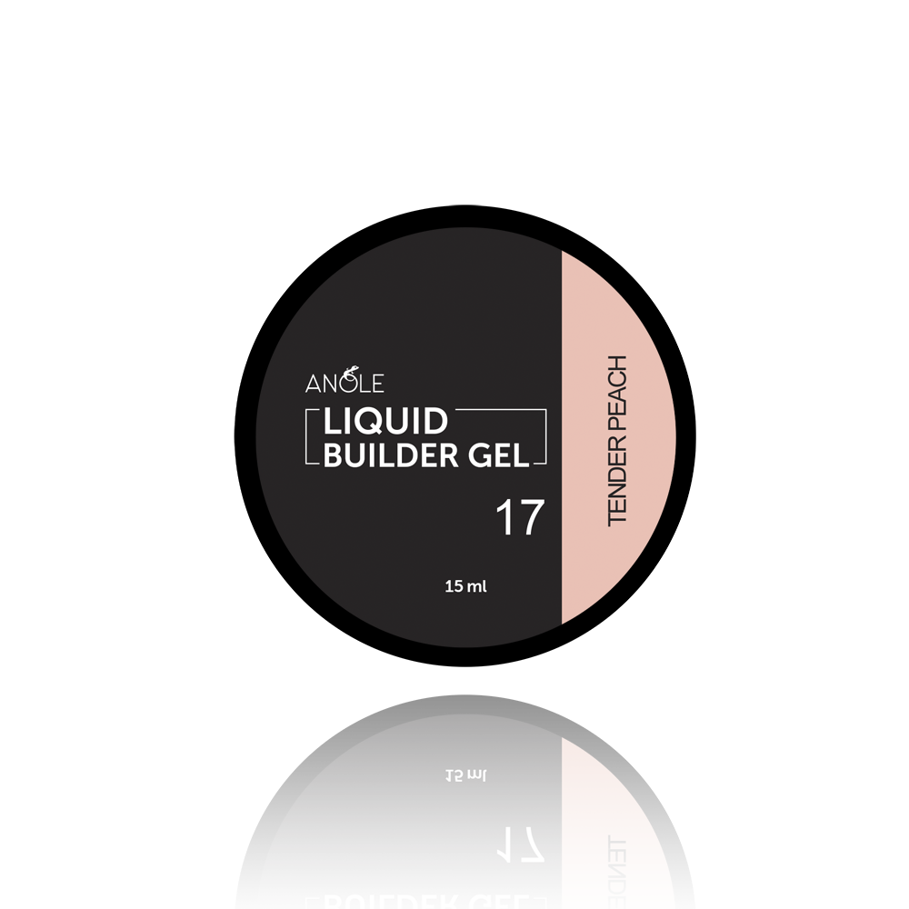 Liquid Builder Gel 17 Tender Peach 15ml