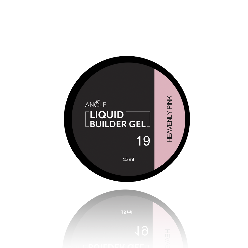Liquid Builder Gel 19 Heavenly Pink 15ml
