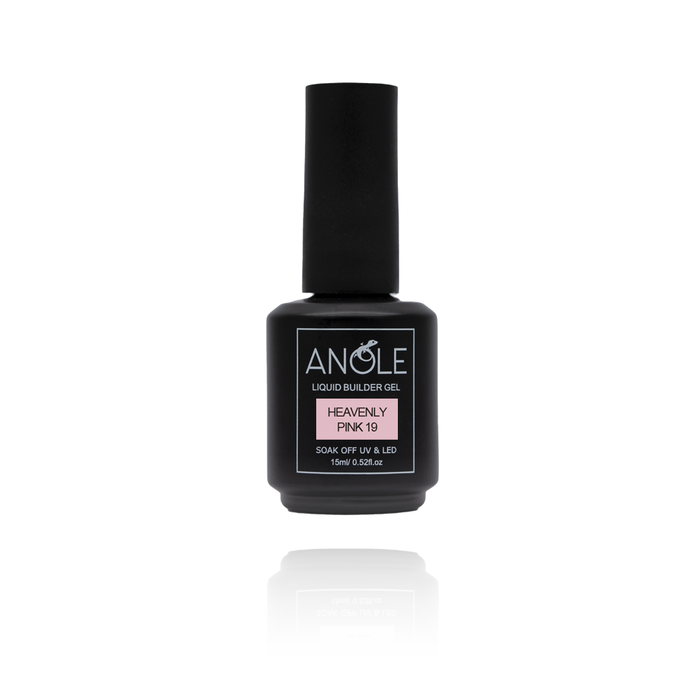 Liquid Builder Gel 19 Heavenly Pink 15ml (BIAB)