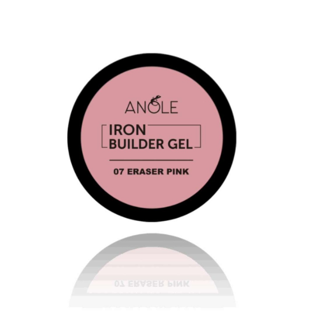 Iron Builder Gel 07 Eraser Pink