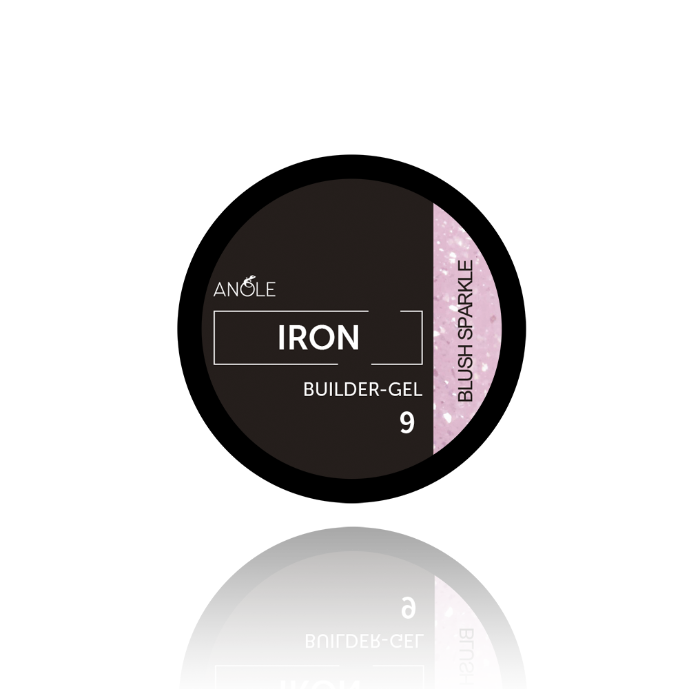 Iron Builder Gel 09 Blush Sparkle