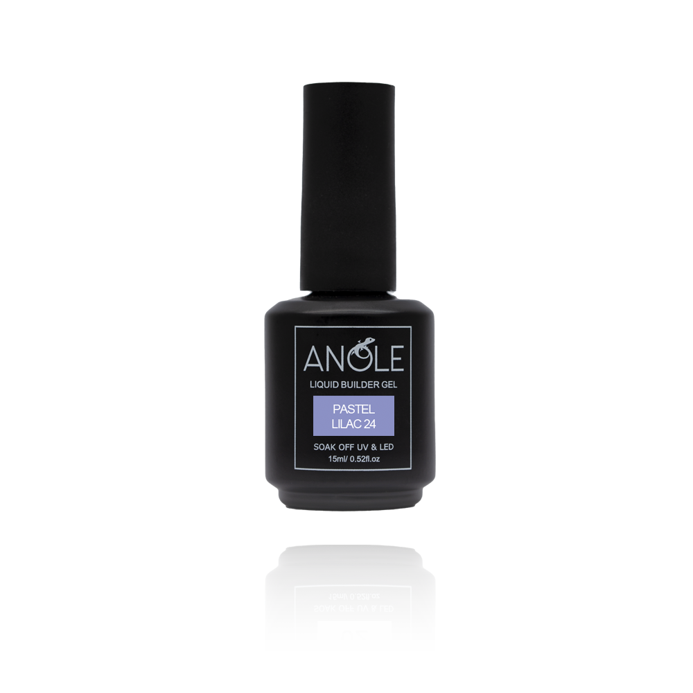 Liquid Builder Gel 24 Pastel Lilac 15ml (BIAB)