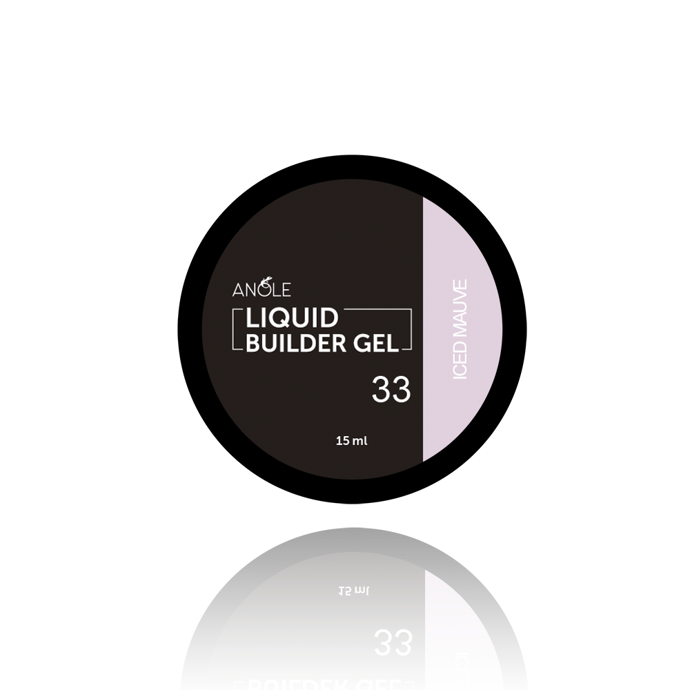 Liquid Builder Gel 33 Iced Mauve 15ml