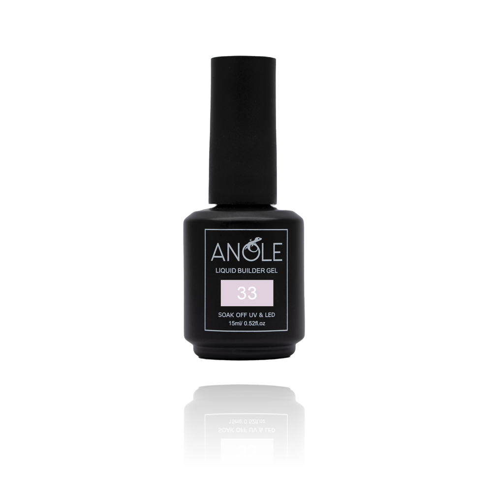 Liquid Builder Gel 33 Iced Mauve 15ml (BIAB)