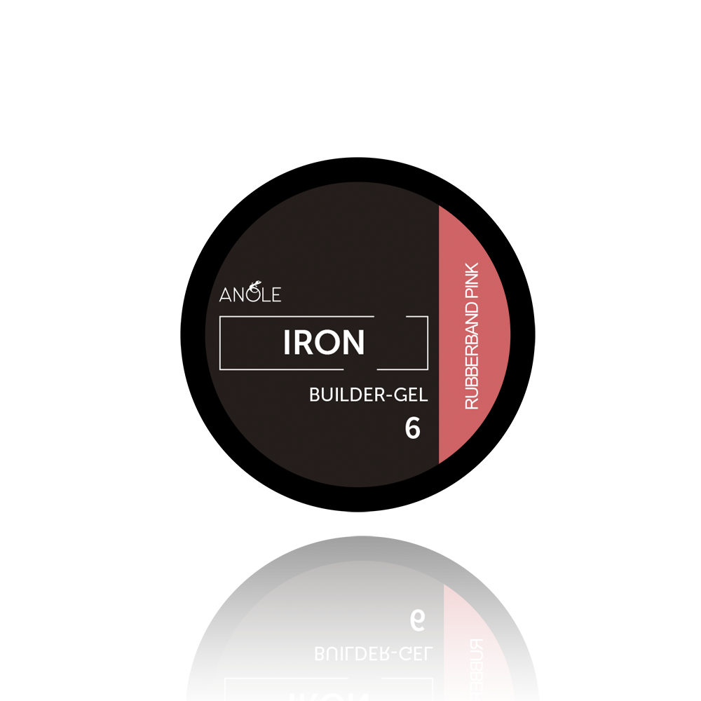 Iron Builder Gel 06 Rubberband Pink
