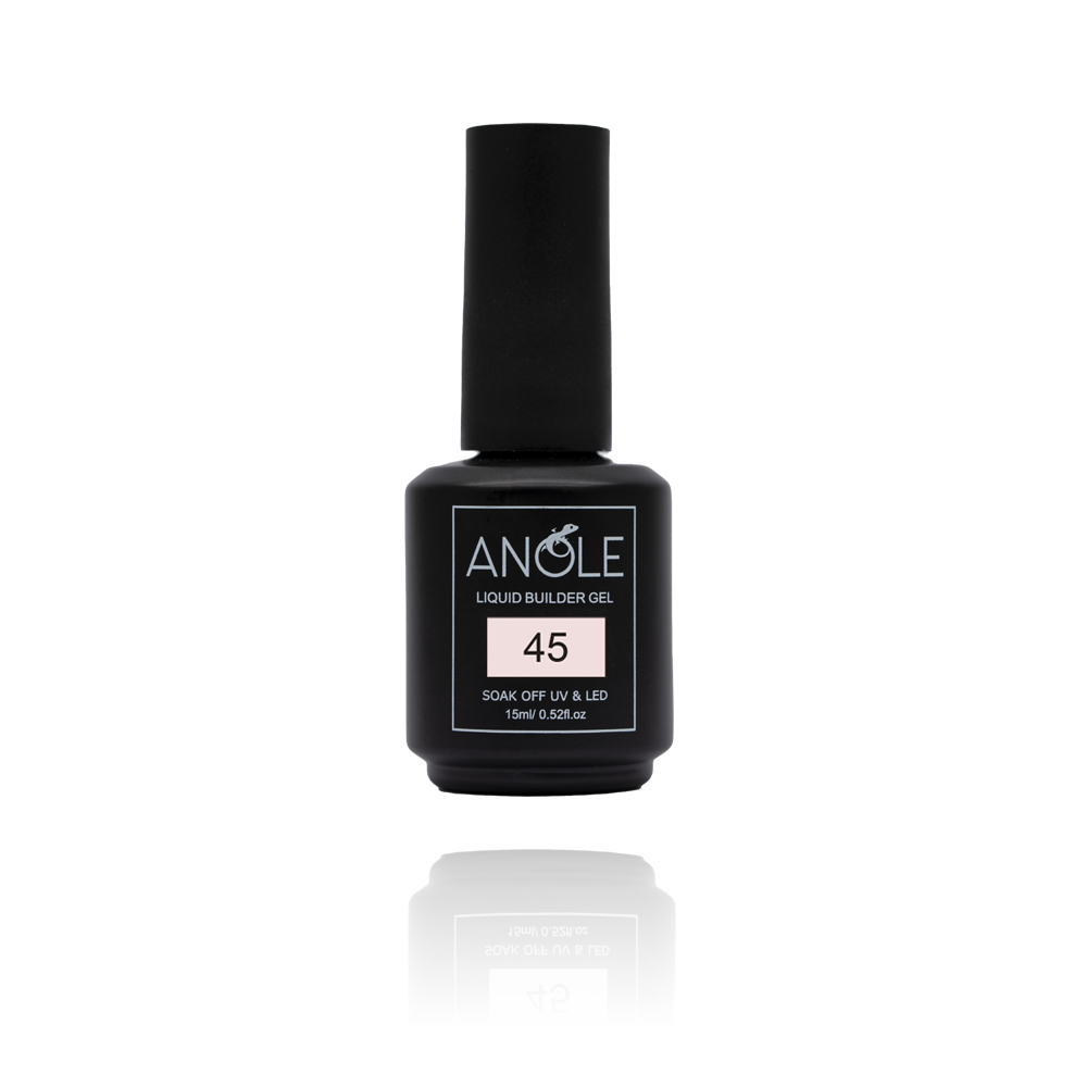 Liquid Builder Gel 45 Peony Pink 15ml (BIAB)