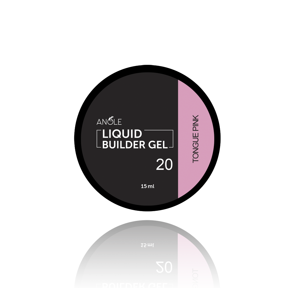 Liquid Builder Gel 20 Tongue Pink 15ml