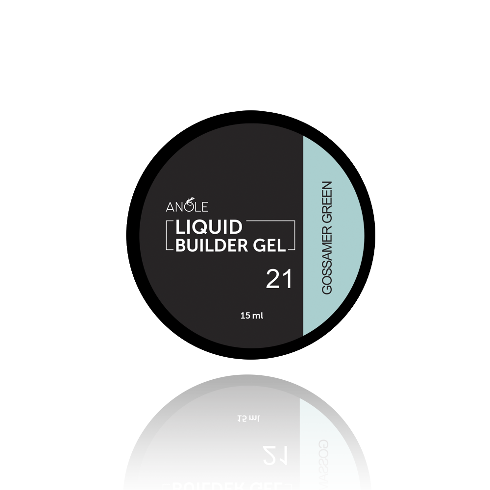 Liquid Builder Gel 21 Gossamer Green 15ml