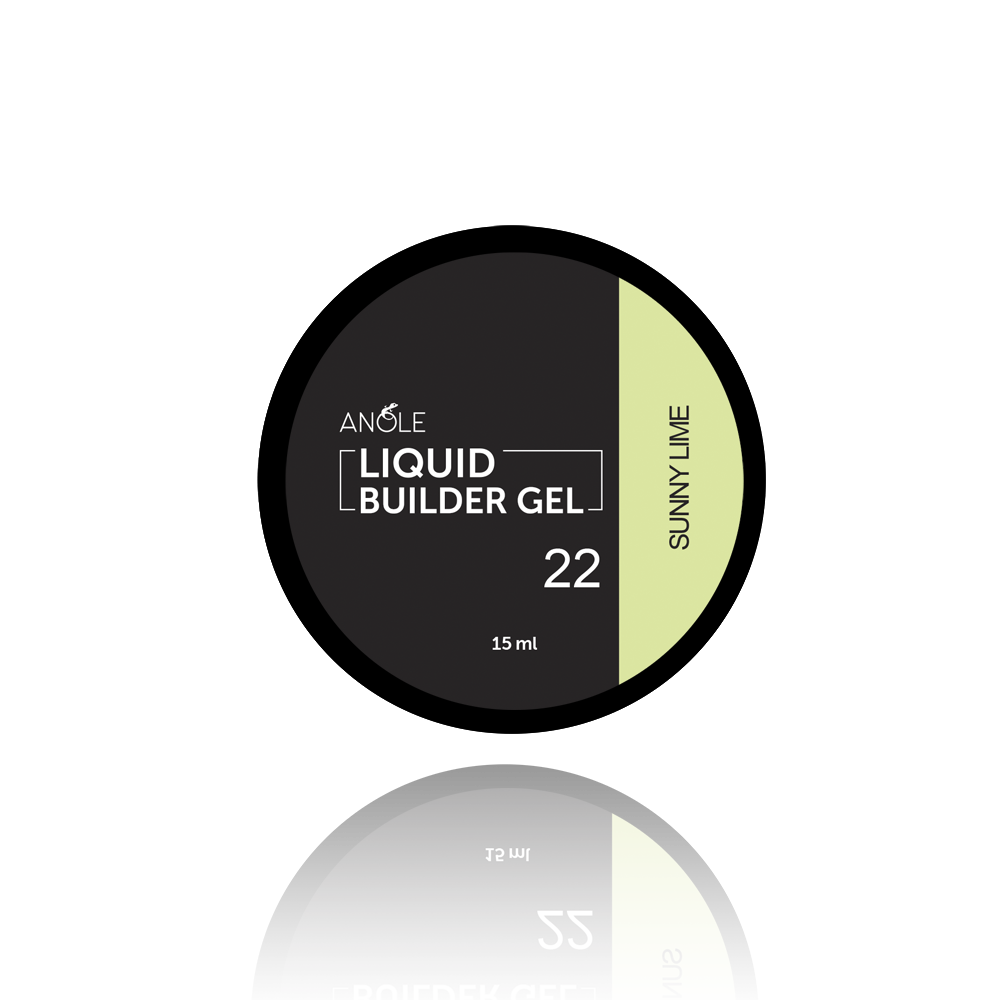 Liquid Builder Gel 22 Sunny Lime 15ml