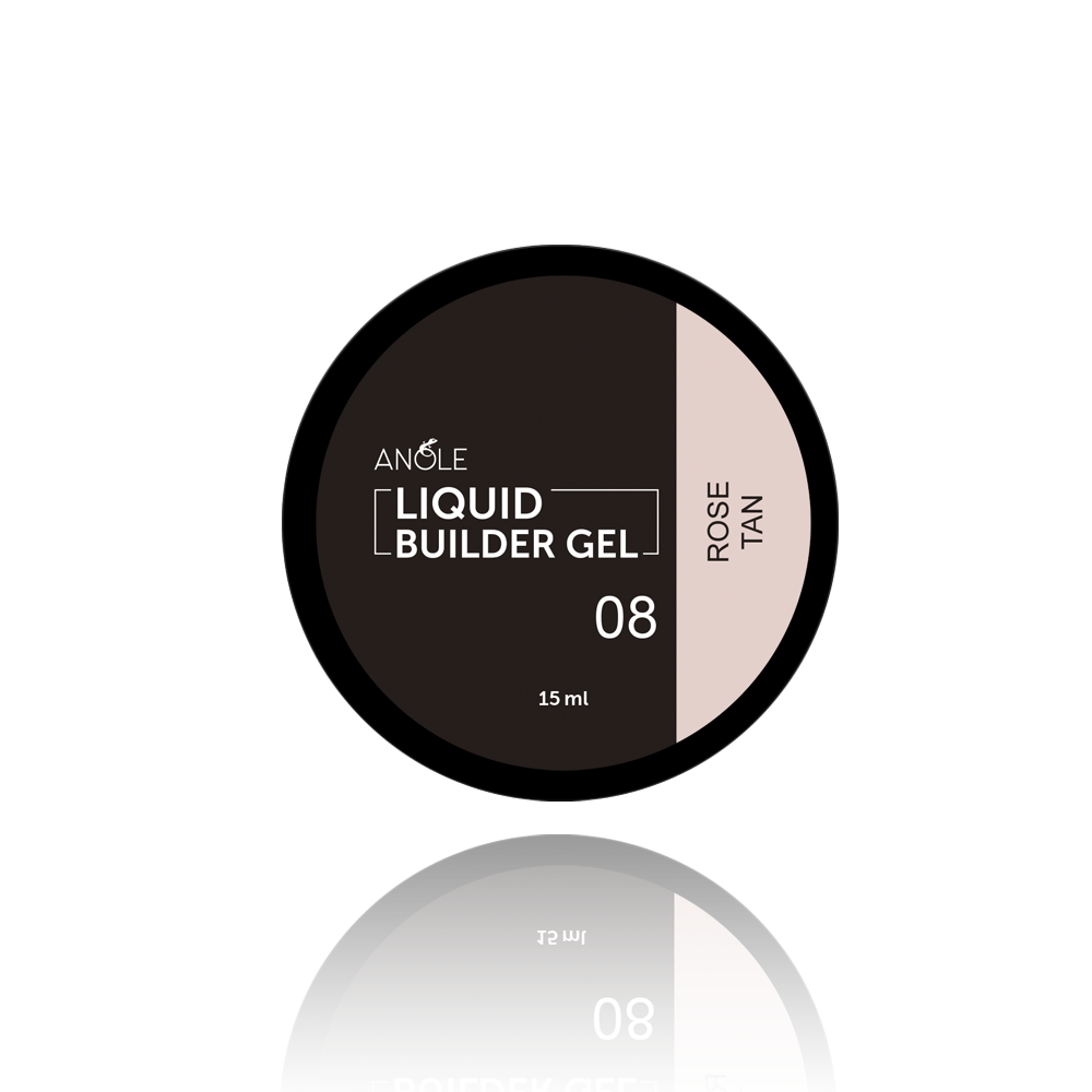 Liquid Builder Gel 08 Rose Tan 15ml