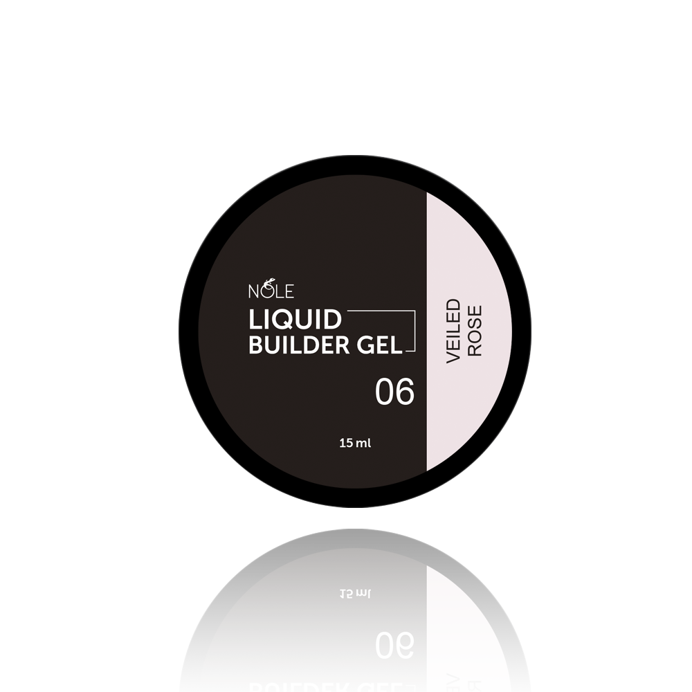 Liquid Builder Gel 06 Veiled Rose 15ml