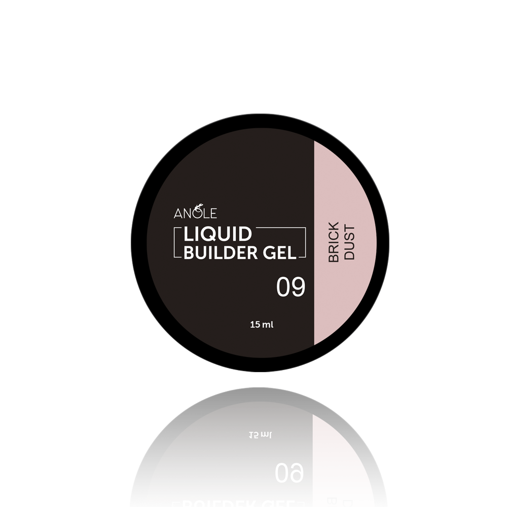 Liquid Builder Gel 09 Brick Dust 15ml
