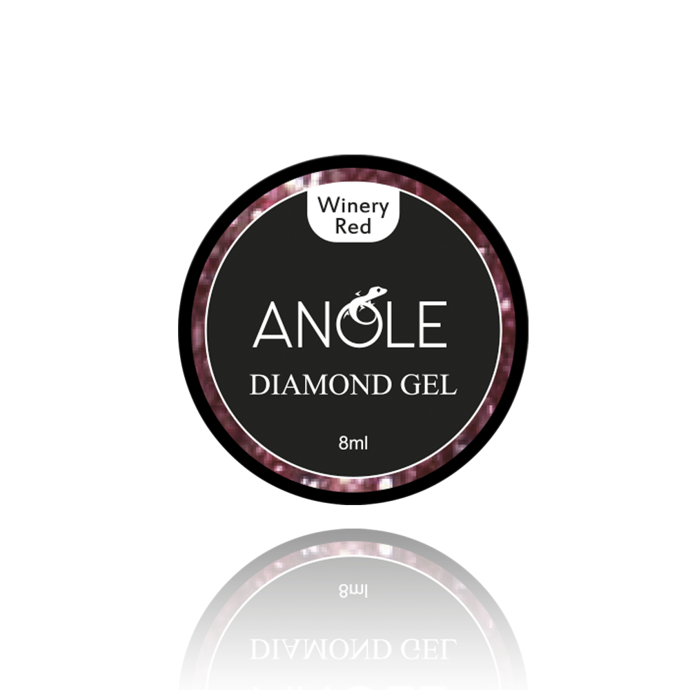 Diamond Gel 18 Winery Red 8ml