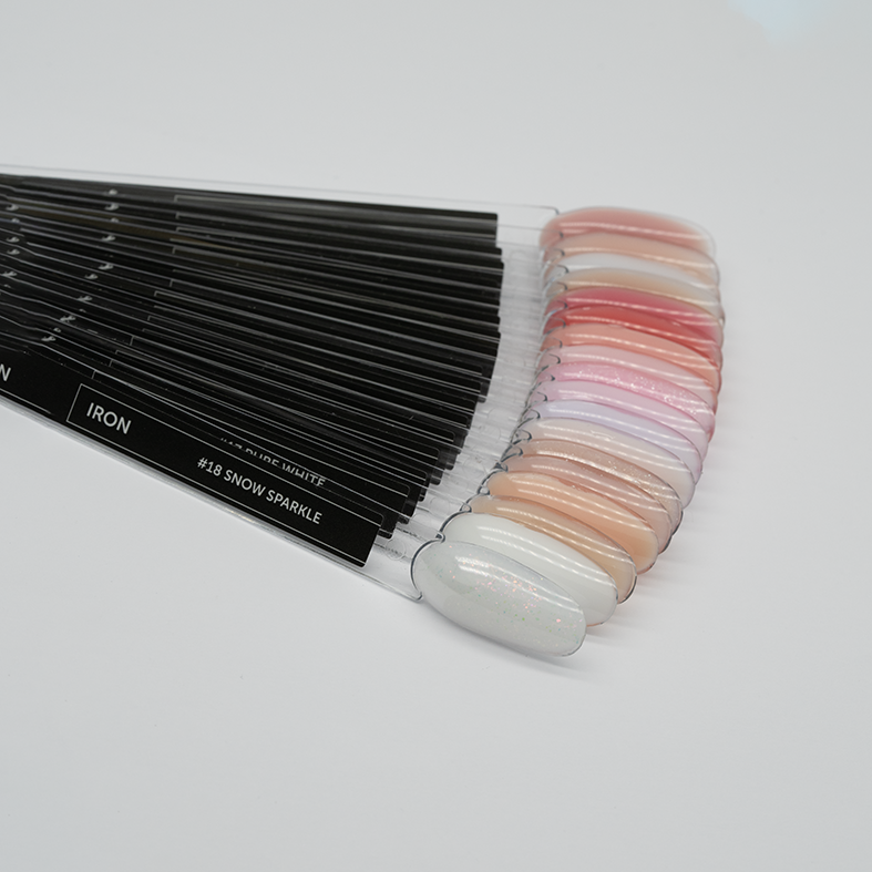 Gelakte Tips Iron Builder Gels 01-18