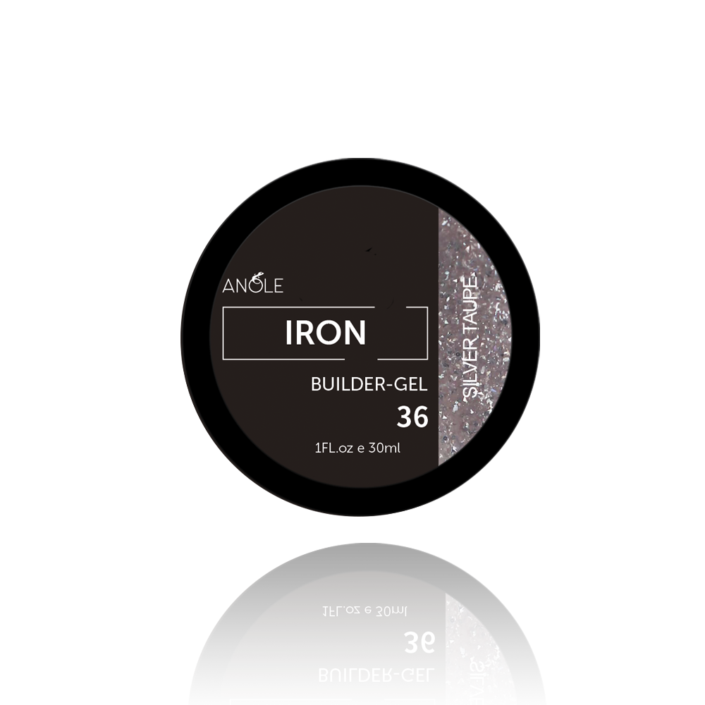 Iron Builder Gel 36 Silver Taupe