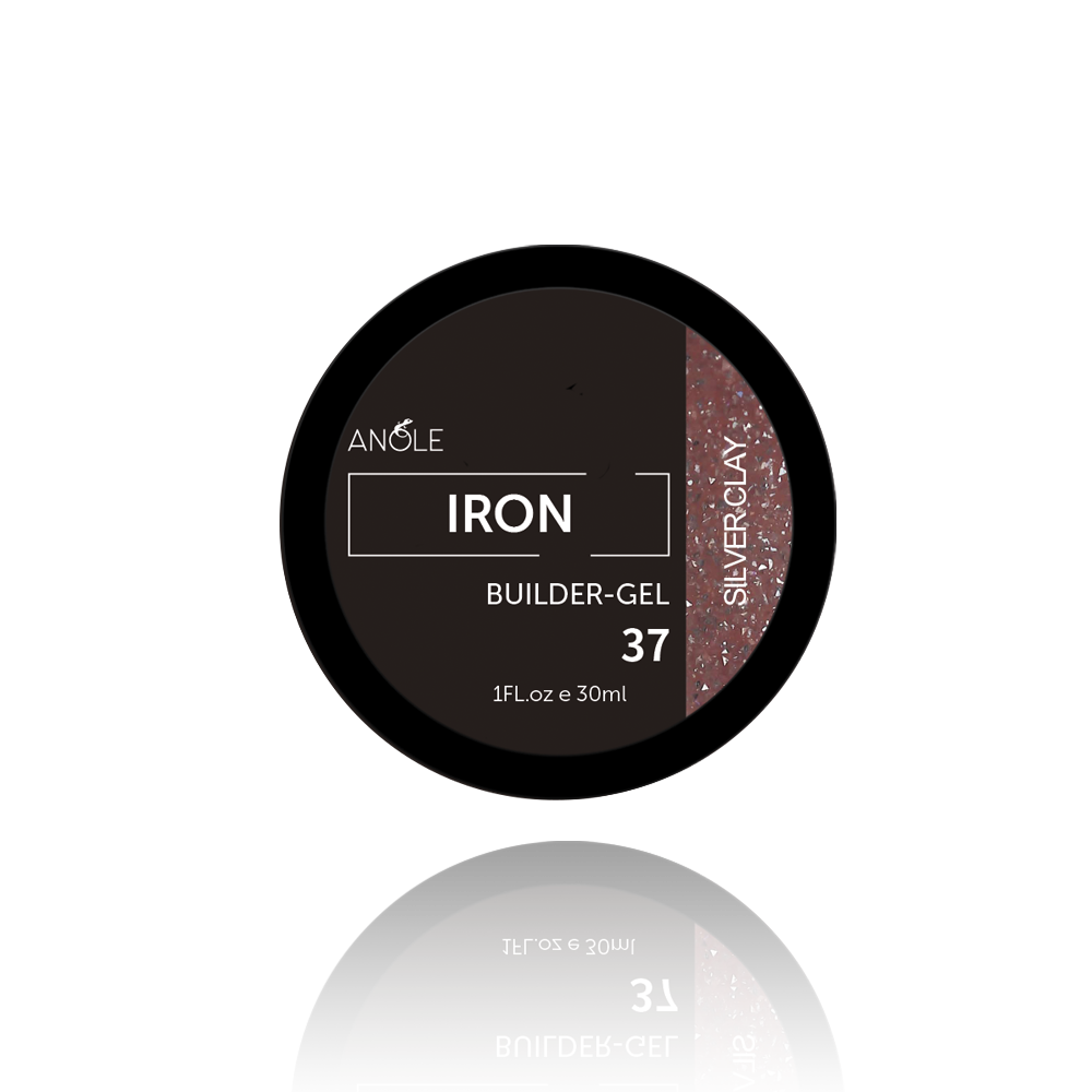 Iron Builder Gel 37 Silver Clay