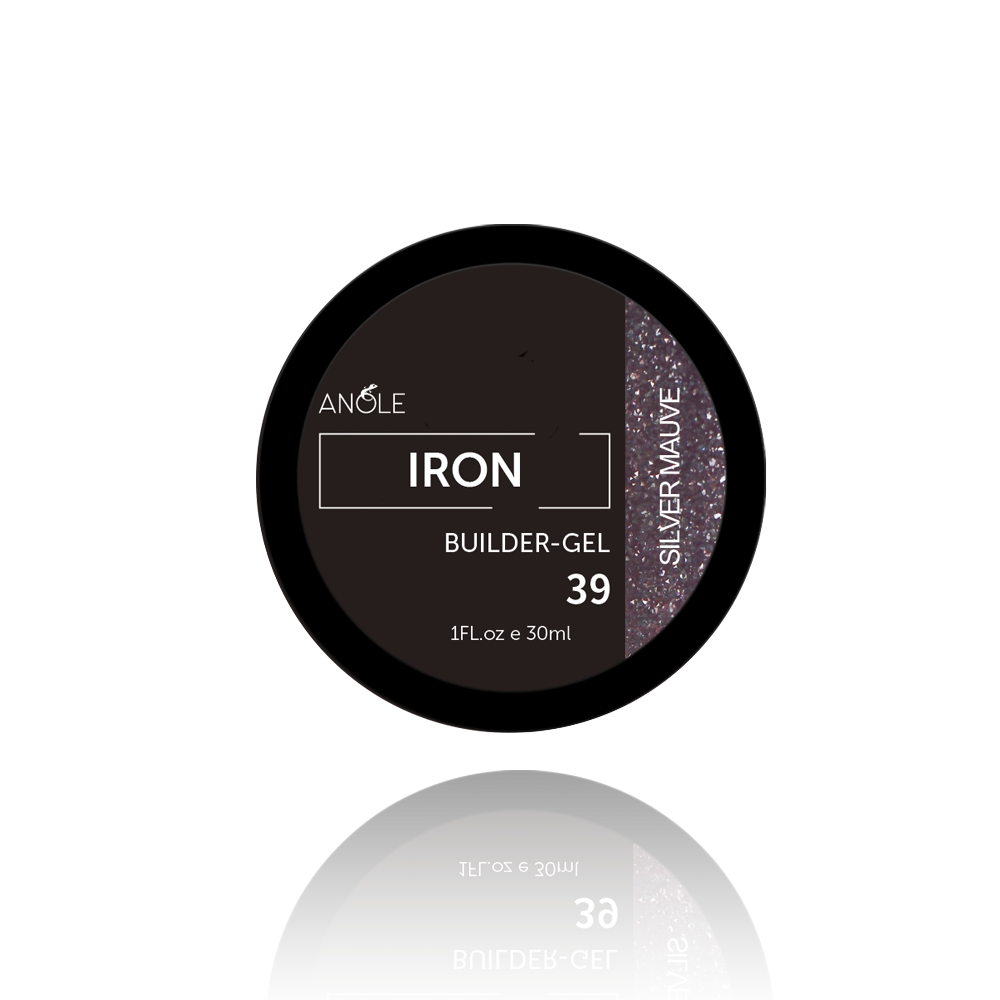 Iron Builder Gel 39 Silver Mauve