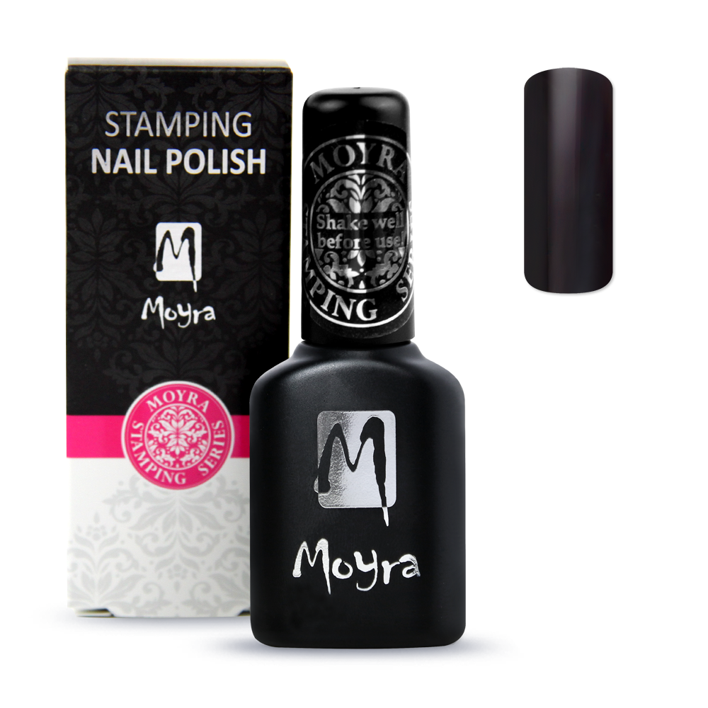 Smart Polish For Stamping Black 12ml