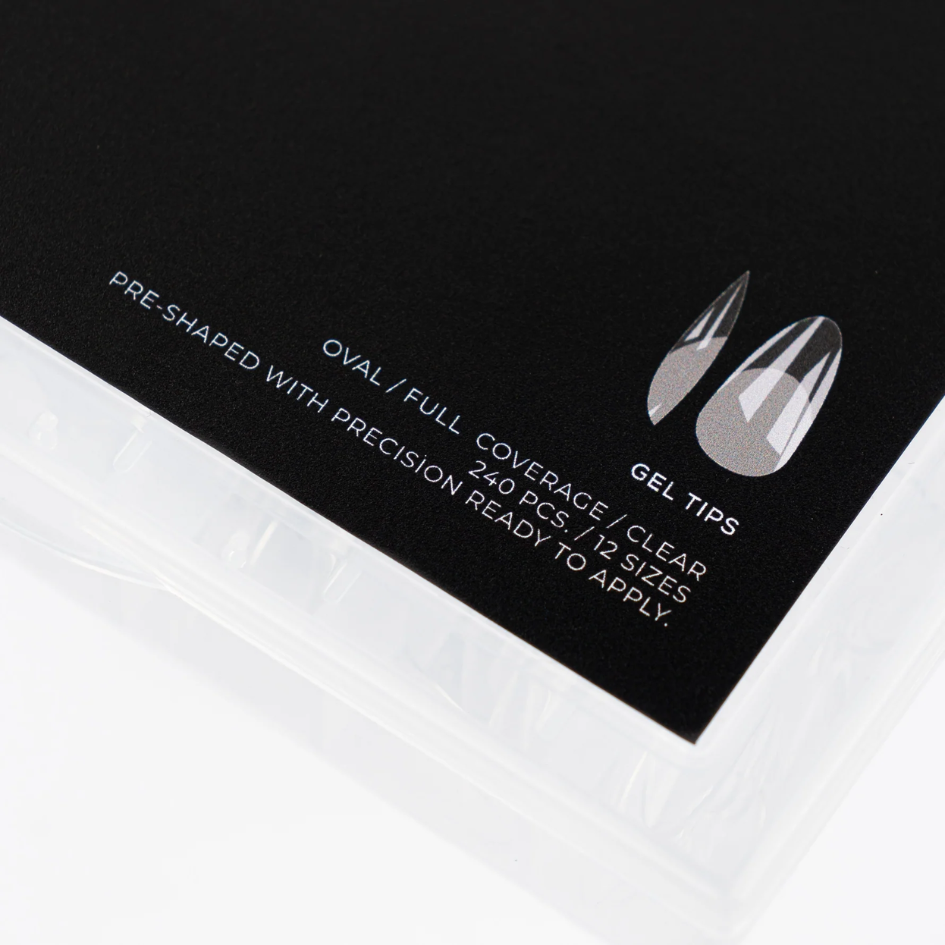 Gel Tips Oval 240pcs.