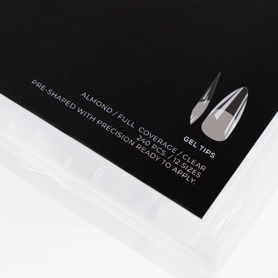 Gel Tips Almond 240pcs.