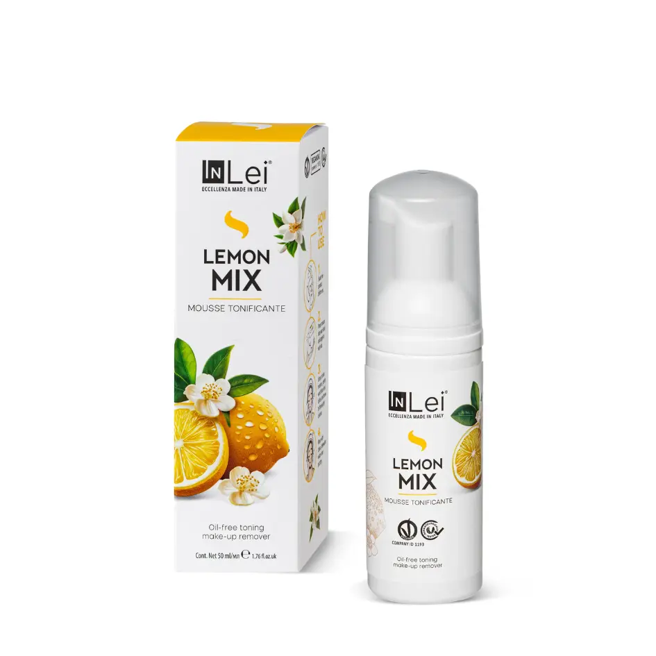 MOUSSE LEMON MIX tonifiërende make-up remover (50ml) 
