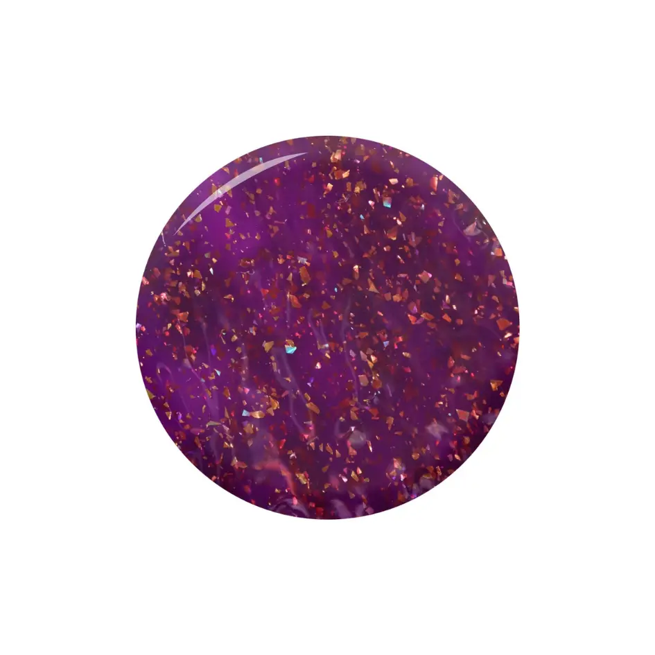 Gel Colour DARK AMETHYST 18ml (Foil Flake Gel)