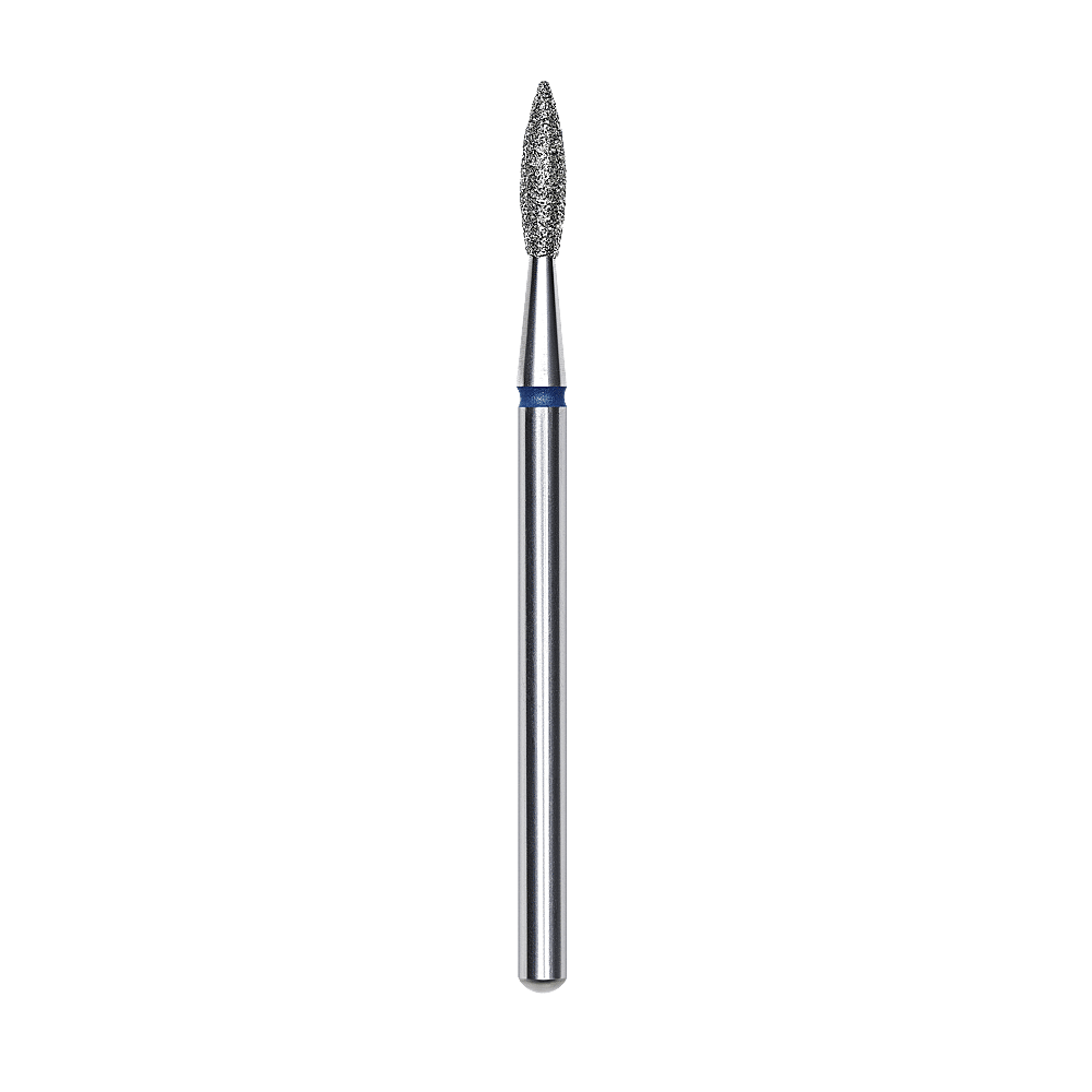 Diamond Bit Pointed Flame Blue 2.1/8mm