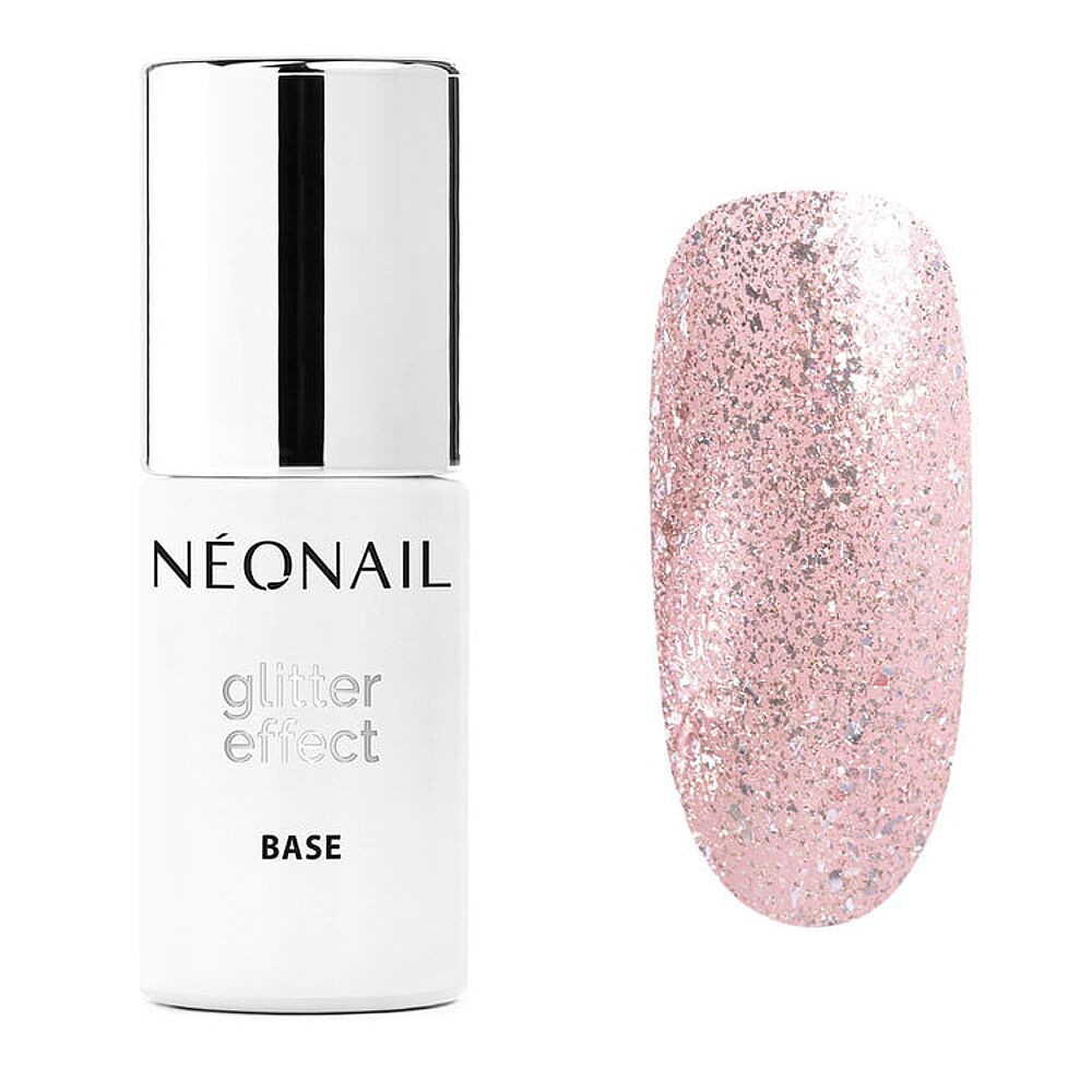Glitter Effect Base Rose Twinkle 7,2ml