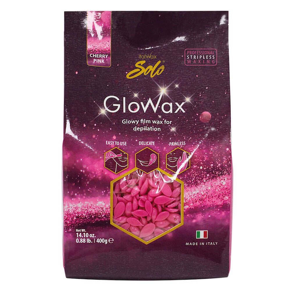 Solo Glowax Cherry Pink Film Wax 400gr